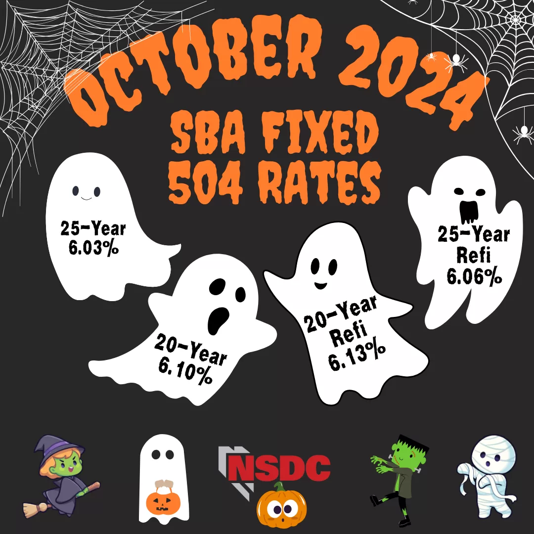 September 2024 SBA 504 Rates