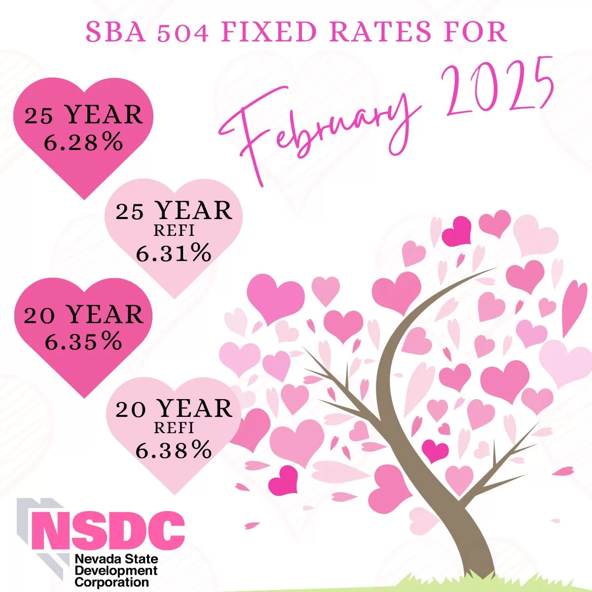 SBA 504 Rates January 2025