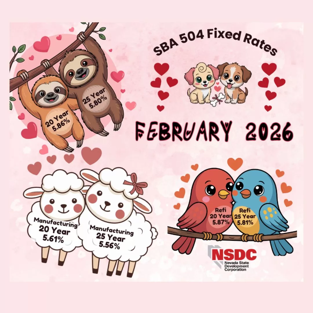 December 2025 SBA 504 Rates - NSDC