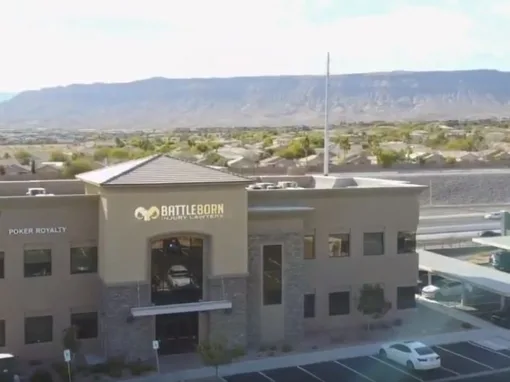 Battle Born Injury Lawyers office building in Las Vegas, financed with an SBA 504 loan through NSDC